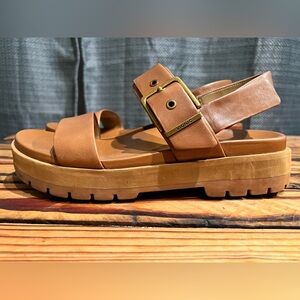 Vionic Women's Brown Platform Sandals